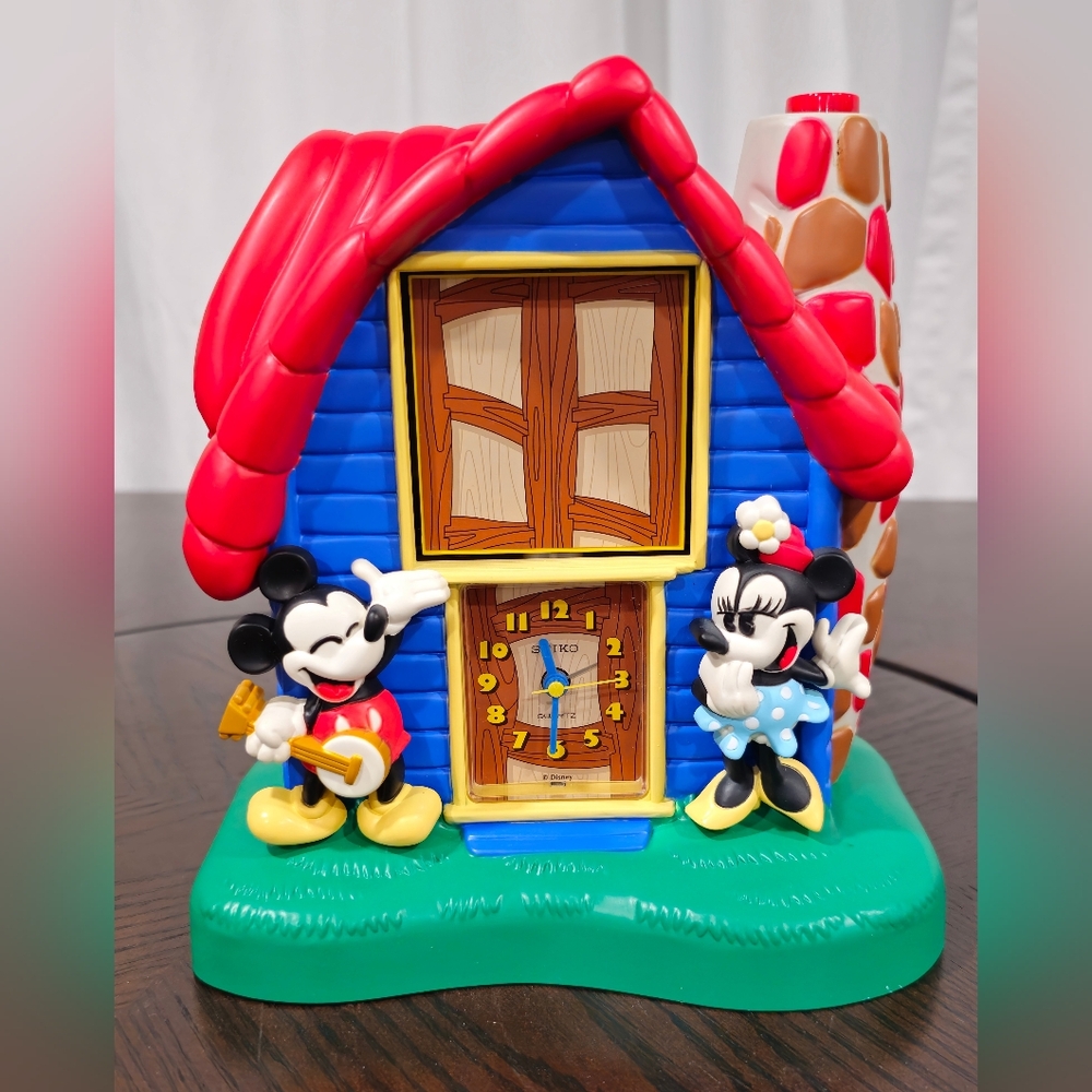 Vintage Seiko Disney Talking Alarm Clock